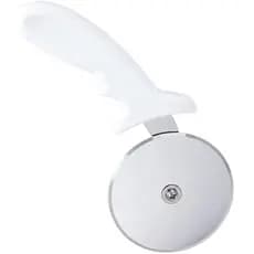 Cortador Pizza Profissional Massa Cozinha Inox 20 cm Cabo Branco
