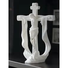 Escultura de Jesus Cristo na Cruz - Jesus Crucificado Nosso Salvador