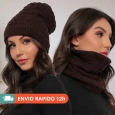 Cachecol Que vira Touca Feminia Inverno gorro gola chachegol pescoço feminino de frio Tricot echarpe