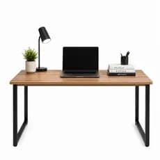 Mesa Escrivaninha Industrial 120x45cm Para Notebook Estudos Computador Escritório