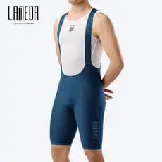 Powerband LAMEDA 2022 Novos Calções De Ciclismo Para Homens Calças De Esponja 5D Verão Babetes Respiráveis Masculinos Acessórios Profissionais MTB Bicicletas De Estrada