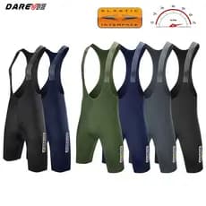 DAREVIE Shorts De Ciclismo Sem Costura Powerband Elástico-INTERFACE ® Pad