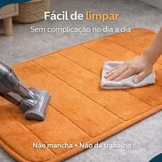 Kit 3 Tapetes Para Banheiro Antiderrapante Luxo Soft 60x40cm Super Macio Absorvente Tapete Cozinha