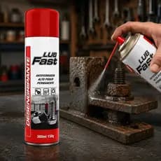 Desengripante Anticorrosivo Óleo Antiferrugem Multiuso 300ml Spray Óleo Lub Fast Aerosol Desoxidante