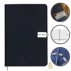 Caderno Personalizado com seu NOME - Moleskine