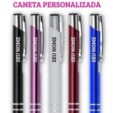 Canetal Metal Personalizada c/ seu nome, frases ou logo
