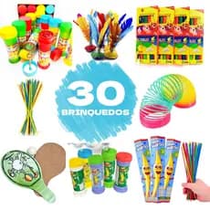 Kit c/ 30 Brinquedos Educativos e Baratos Lembrancinhas Perfeitas para Festa infantil Presente