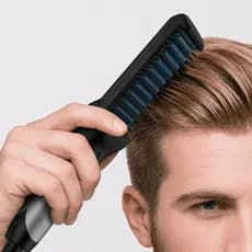 Chapinha Prancha Modelador E Alisador De Cabelo E Barba Masculino Bivolt