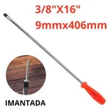 Chave de fenda grande longa 3/8x16” grossa 10 polegadas