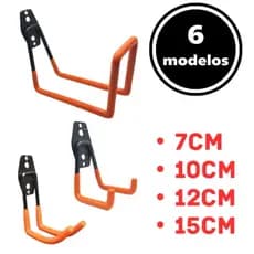 Gancho suporte de parede com parafusos multiuso
