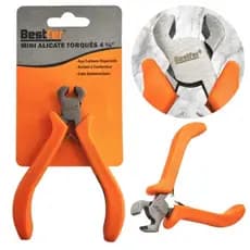 Mini alicate torquês com mola miniatura pequeno para artesanato bijuterias elétrica pesca profissional ferramentas