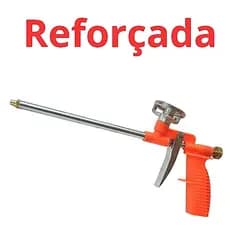 Pistola aplicadora para espuma expansiva metálica profissional