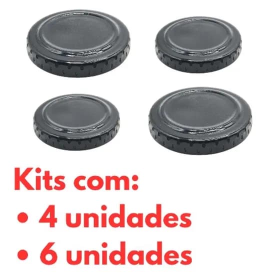 Kit espalhadores de fogão Itatiaia Atlas Braslar Bosch Clarice Realce 4 6 bocas tampinha