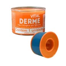 Fita cirurgica de Silicone Adesiva Hipoalergênica Cicatriz 2,5cmx1,5m