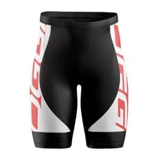 Bermuda Ciclismo Mtb Oggi Vermelha/Azul e Cinza  Forro Gel Masculino e Feminino