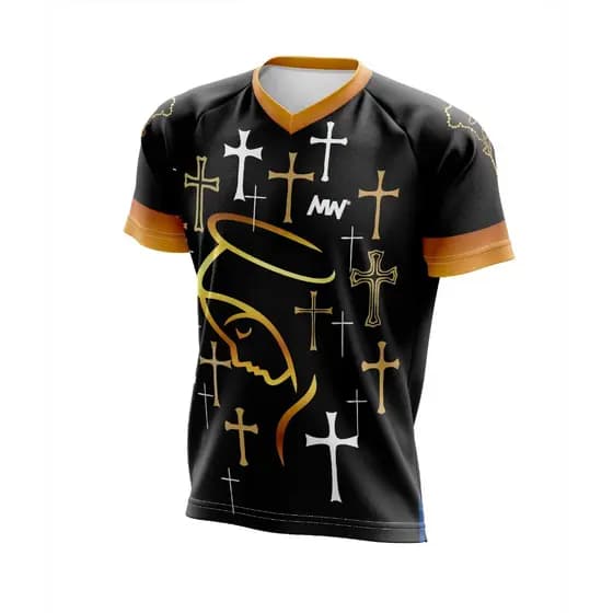 CAMISETAS/CAMINHADA/ROMARIA NOSSA SENHORA VARIAS CORES MASCULINA/FEMININA E INFANTIL