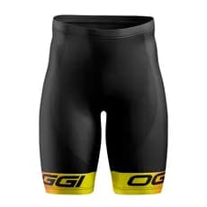 Bermuda Ciclismo Oggi Amarela  Masculina/Feminina C/Forro em Gel CÓD 107