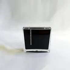 Porta Escova Em Acrílico Com Strass BA7001 - Preto