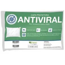 Capa Antiviral Travesseiro Infantil 30x40 cm