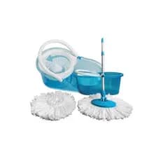 Balde Perfect Mop Urban 360º Com 2 Refil Micro Fibra