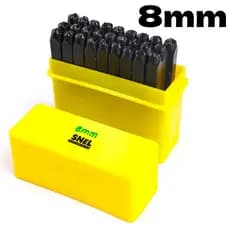 Abcdário De Marcação De Bater Snel 8mm