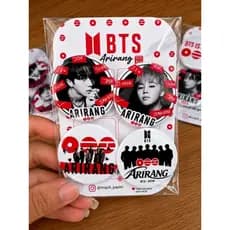 Bottons BTS Kpop 44mm ENVIO RÁPIDO Kit Broche Lembrancinha Army Mimos Broche Lembrancinha Army Broche bts Arirang