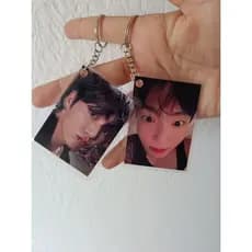 Kit 3 Chaveiros BTS Plastificado - Chaveiro kpok Chaveiro BTS Fotocard Dupla Face Plastificado | Kpop Army