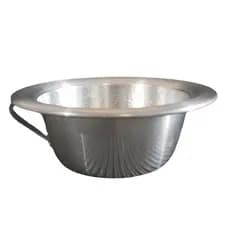 Pinico 22 cm para idosos e adulto de alumínio resistente 100% higiênico, urinol grande