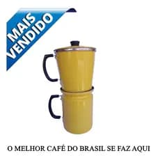 Cafeteira de alumínio italiana 1 litro color