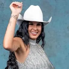 Chapeu Da Boiadeira Branco Moda Country Estilo Ana Castela Rodeio Festa Unissex