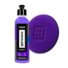 Vonixx Restaurax 240ml + Aplicador Revitalizador Restaurador  Renova Plasticos De Carro - Moto