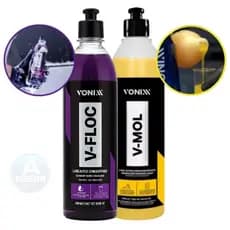 Vonixx Shampoo  Lava Autos Brilho Proteção Concentrado V mol + V floc P/  Higienização Profissional