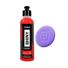 Vonixx Shiny Revitalizador Pneu Pretinho Brilho Molhado 240ml + Aplicador