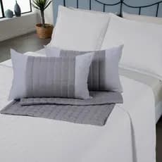 Kit Cobre leito e peseira 6 Peças Cama Queen Decorativo Luxo