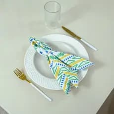 Kit 4 Guardanapos tecido Copa Do Mundo Bendeira Tecido 47cm x 47cm 100% Poliéster  Estampa Digital