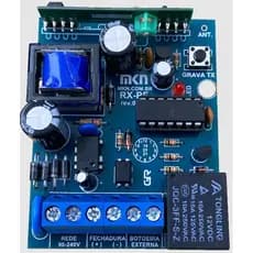 Receptor Acionamento Remoto para Fechaduras Eletromagnética RX-PF 12v Mkn