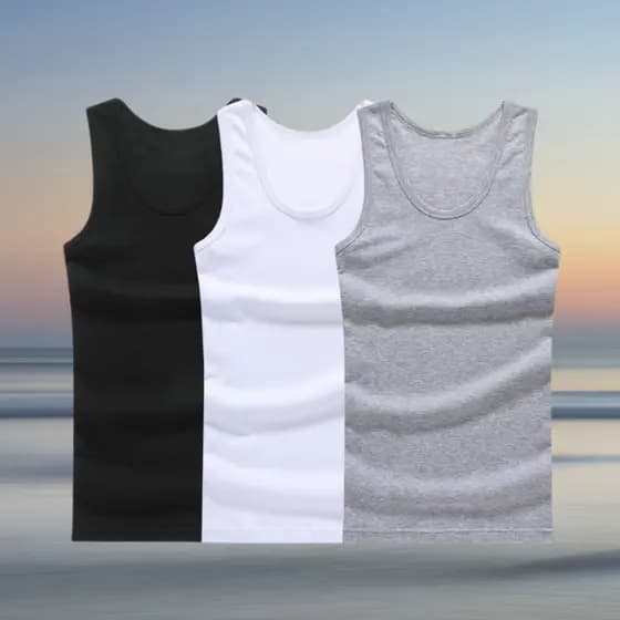 KIT 3 REGATA CANELADA, REGATA ACADEMIA, REGATA CASUAL, REGATA AMERICANA SLIM