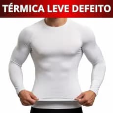CAMISETA TÉRMICA UV COM LEVES DEFEITOS
