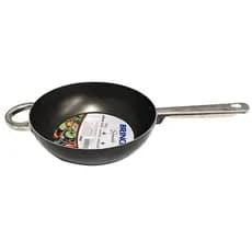 Frigideira Brinox Wok 24cm 2,3 Litros Com Cabo E Alça em Alumínio