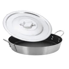 Paella Wok Tacho Antiaderente 40cm 6,5 Litros Com Tampa