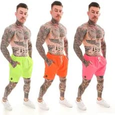Kit 3 Short Masculino Básico Bermuda Praia Leve Confortável