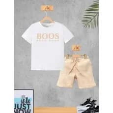Conjunto Camiseta E Bermuda Roupa Criança Conjunto De Bermuda Juvenil Conjunto De Bermuda Juvenil