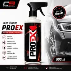 Cera Cristalizadora Automotiva Hidrorepelente Proex 500ml