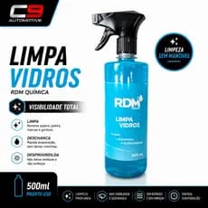 Limpa Vidros Automotivo Desembaçante RDM Quimica 500ml