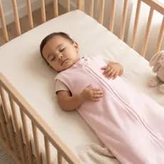 Saco Saquinho de Dormir Bebê (Sleep Bag) Cobertor de Vestir Soft (Rosa) Tam. M