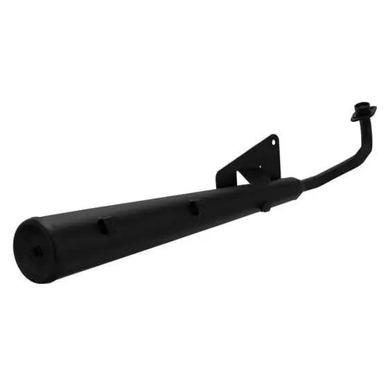 Escapamento Modelo Original Silencioso Escape Moto Pop 110 2016 2017 2018 2019 2020 2021 2022 2023 2024