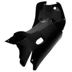 Protetor De Pernas Carenagem Moto Honda Biz 100 1998 1999 2000 2001 2002 2003 2004 2005 Preto Cinza