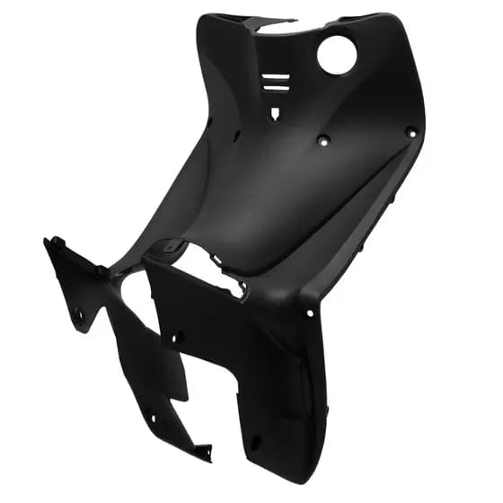 Protetor De Pernas Carenagem Honda Biz 125 + Ks Es 2011 2012 2013 2014 2015 2016 2017 Preto