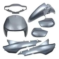 Kit Carenagem Completo Para Moto Honda Biz 100 1998 1999 2000 2001 2002 2003 2004 2005
