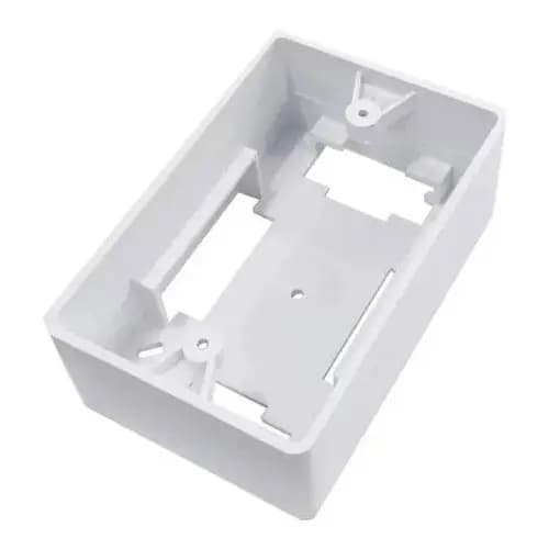 Caixa de Sobrepor 4x2 Branca 62061 - Ilumi